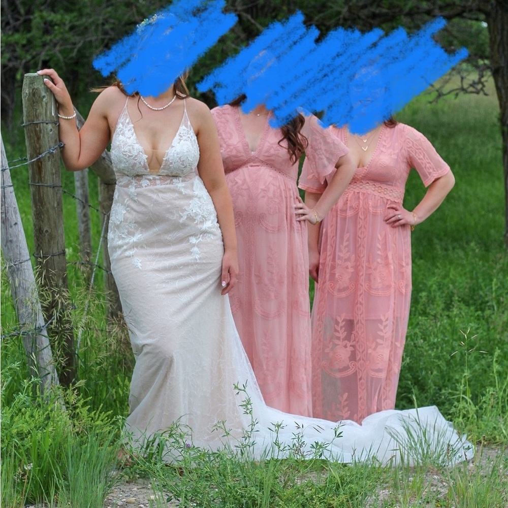 L’amour Calla Blanche wedding gown
